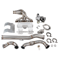 Turbo Intake Manifold Downpipe Kit For Land Rover Defender 90 110 2.5L