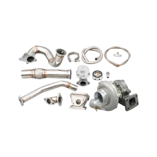 Turbo Stainless Steel Manifold Downpipe Kit for 2012-15 Honda Civic Si K24