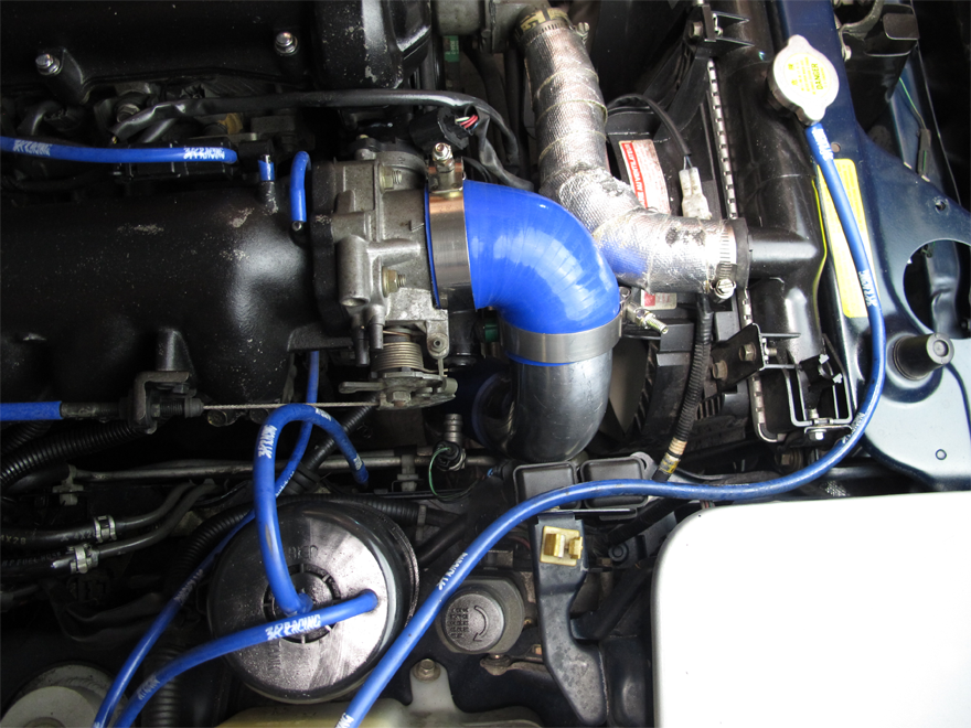 CXRacing Intercooler Piping Tube Kit For 89-05 Mazda Miata MX-5 T25 T28 Blue